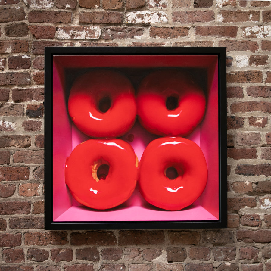 Red Donut 4-pack